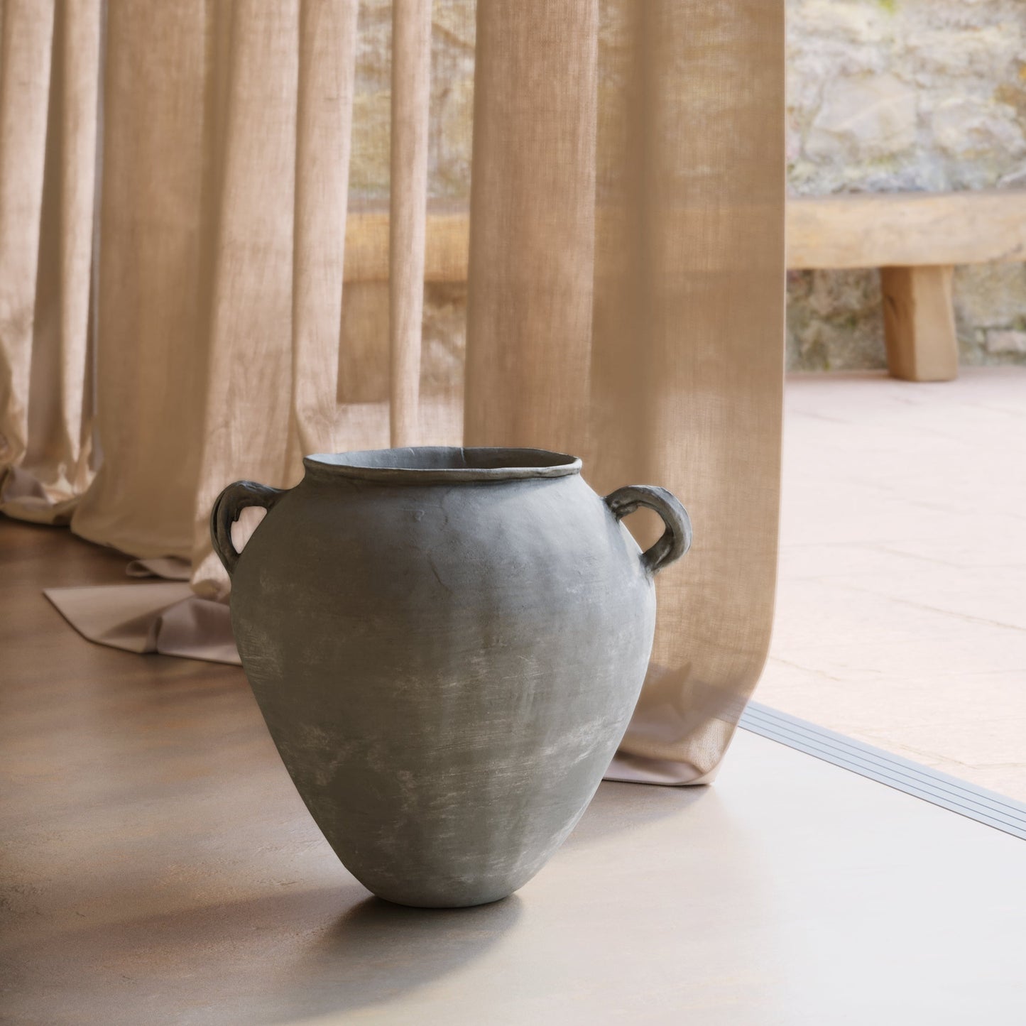 Marta Bonilla Gray Vase