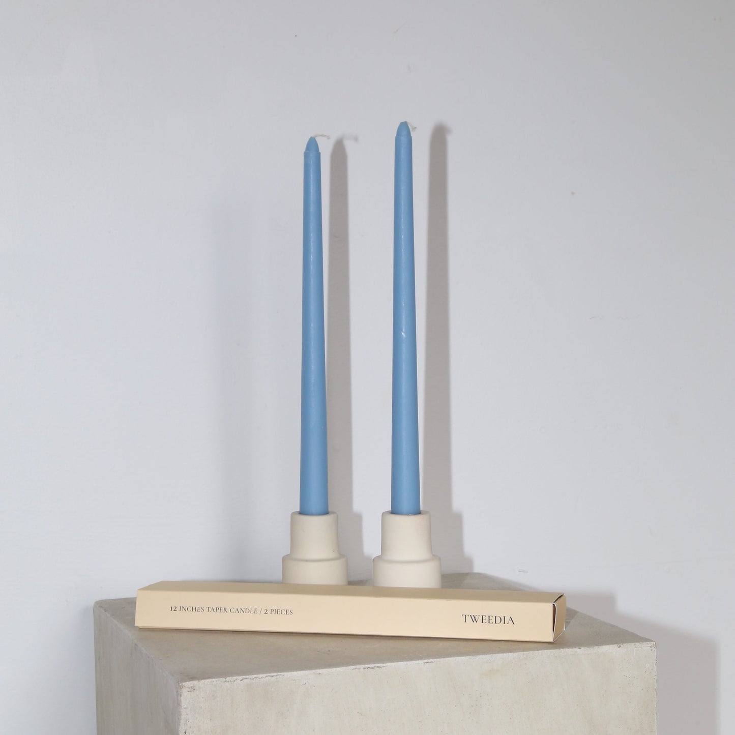 Tweedia Soy Taper Candles - Set of 2