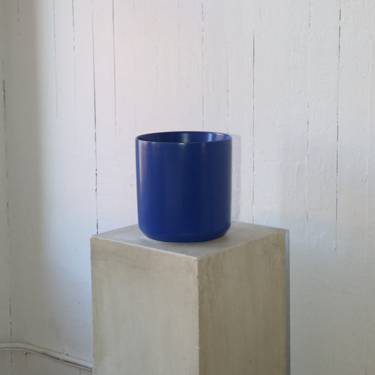 9" Blue Kendall Pot available at Rook & Rose.