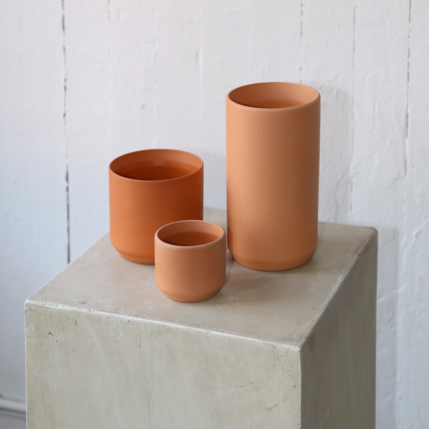 Terracotta Kendall pots and vases available at Rook & Rose.