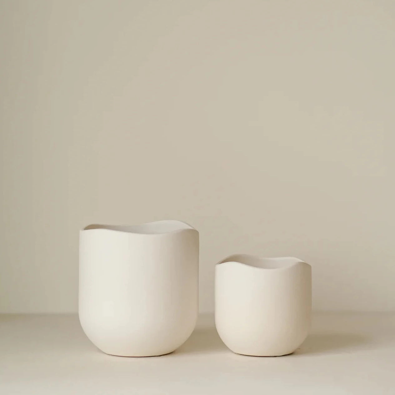 Small Wavy Edge Vase available at Rook & Rose.