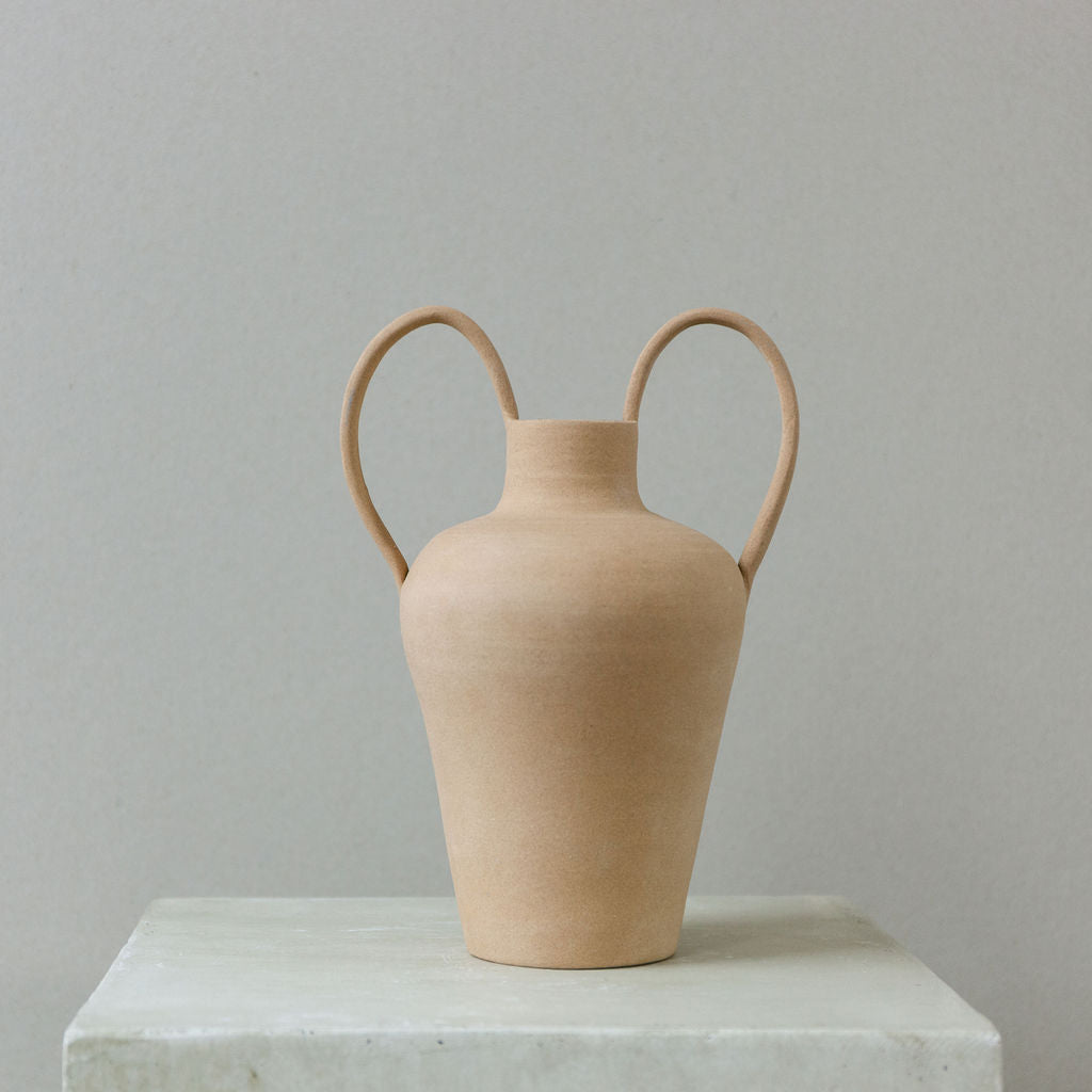 Caitlin Prince double handed Amphora vase available at Rook & Rose.