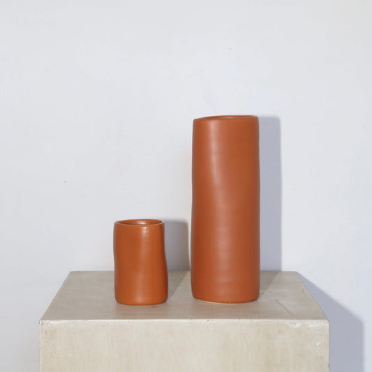 Vermillion Vase - Tall