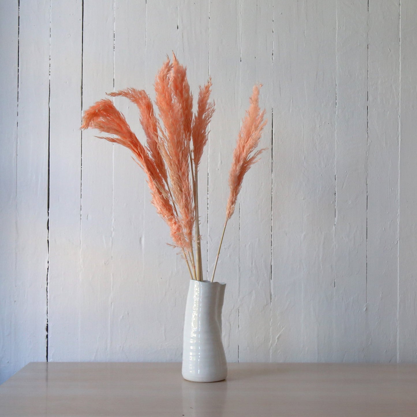 Pink mini pampas grass bunch available at Rook & Rose.